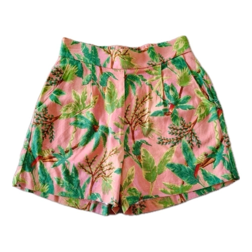 Monteau Los Angeles Linen Blend Shorts NWT